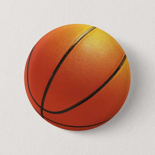 Basketball-knop Ronde Button 5,7 Cm (Voorkant)