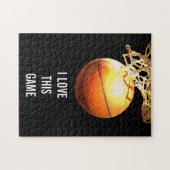 Basketball - Kunst ter illustratie van sport Legpuzzel (Horizontaal)