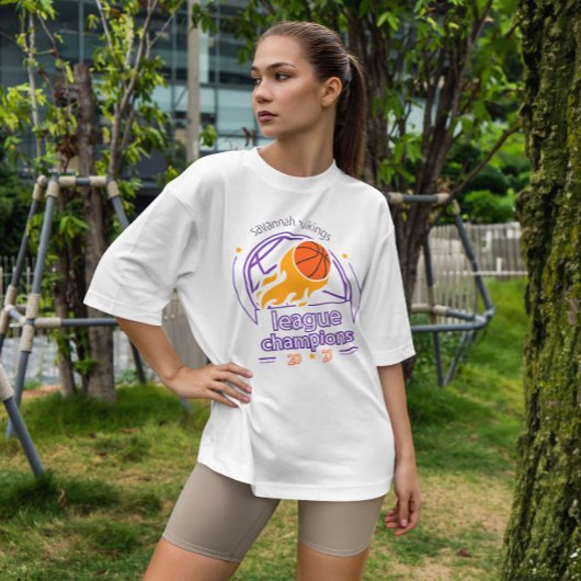 Basketball League Champion T-shirt