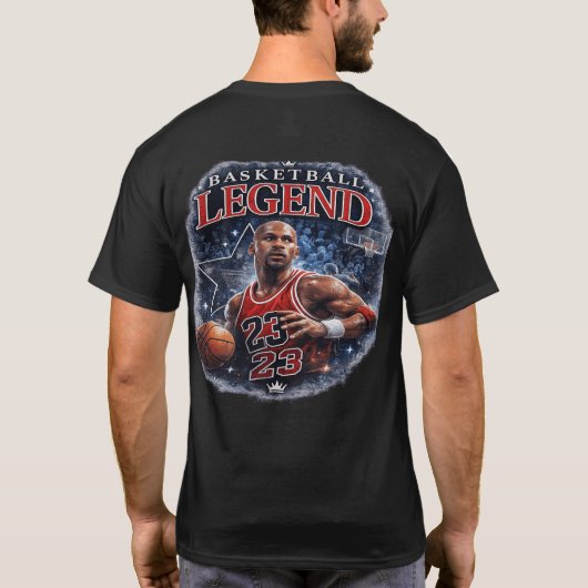 Basketball Legend Men's T-Shirt  (Dos)