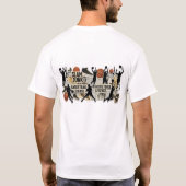 Basketball Legends Slam Dunk Graphic T-Shirt   (Dos)