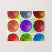 Basketball Legpuzzel (Horizontaal)