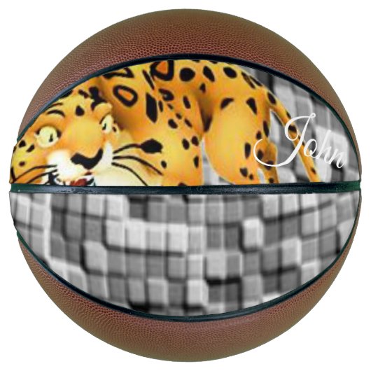 Basketball Leopard Basketbal (Voorkant)