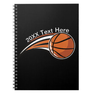 Basketball Logo gepersonaliseerd Notitieboek