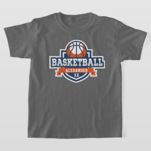Basketball Logo personaliseer T-shirt