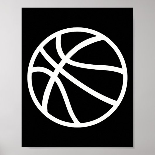 Basketball logo poster (Voorkant)