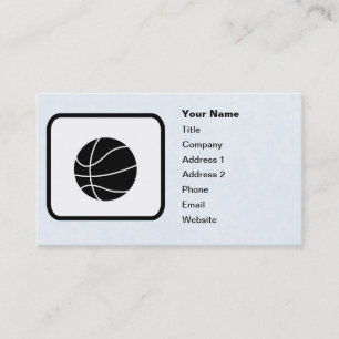 Basketball Logo Sjabloon Visitekaartje