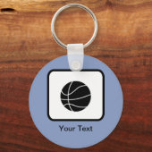  Basketball Logo Sleutelhanger (Voorkant)