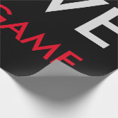 Basketball Love Game Cadeaupapier (Hoek)