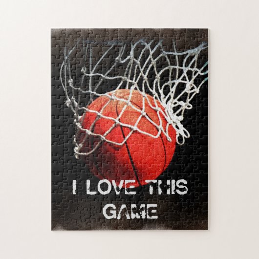 Basketball Love Legpuzzel (Verticaal)