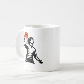 Basketball Lover Coffee Mug – Perfect Gift for Pla (Devant gauche)