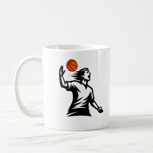 Basketball Lover Coffee Mug – Perfect Gift for Pla (Gauche)