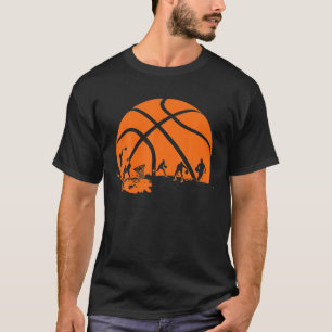 Basketball Lovers Spelers Grote  Mannen Vrouwen T-shirt