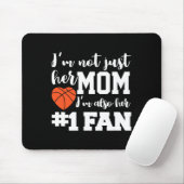 Basketball Ma Nummer 1 Fan Basketball Mothers J Muismat (Met muis)