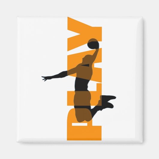 Basketball Magneet (Voorkant)