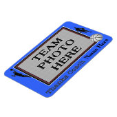 Basketball Magnet Merci Cadeaux entraîneurs (Côté Gauche)