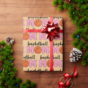 Basketball Mam Moederdag Cadeaupapier
