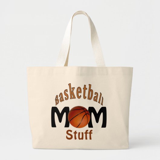  Basketball Mam Stuff, Jumbo Tas (Voorkant)