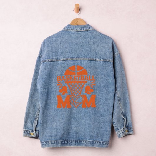 Basketball mama denim jacket (Hangar)