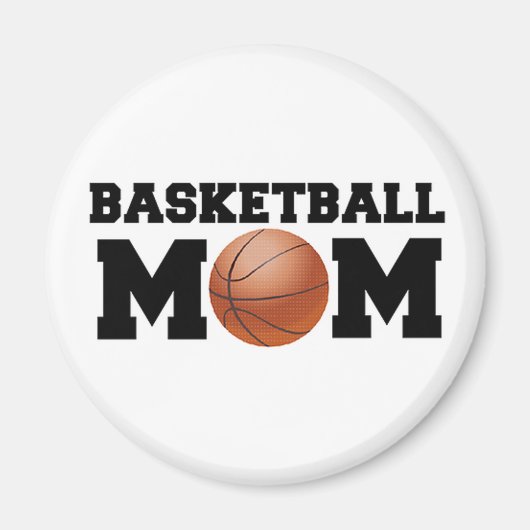 Basketball mama magneet (Voorkant)