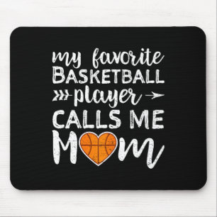 Basketball mama Mijn favoriete Basketball Player C Muismat