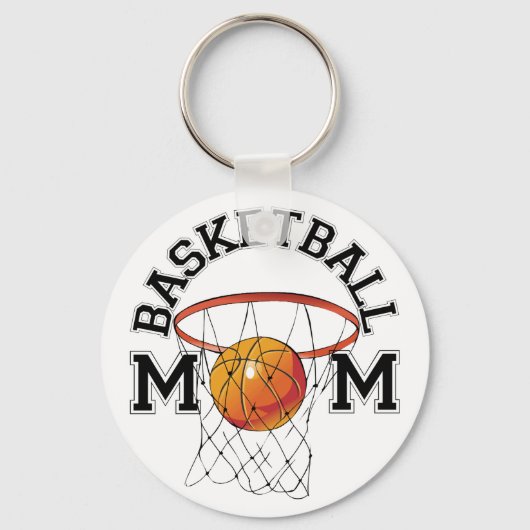 Basketball mama sleutelhanger (Voorkant)