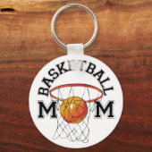Basketball mama sleutelhanger (Voorkant)