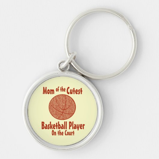 Basketball mama sleutelhanger (Voorkant)