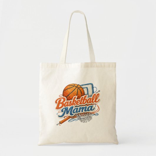 Basketball Mama Tote Bag (Devant)