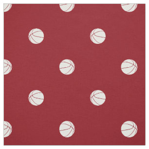 basketball met polka stippen VALG background drupp Stof