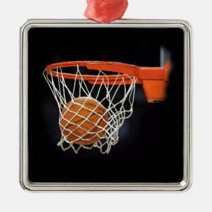 Basketball Metalen Ornament