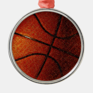 Basketball Metalen Ornament