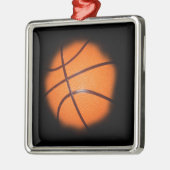 Basketball Metalen Ornament (Links)