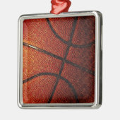 Basketball Metalen Ornament (Links)