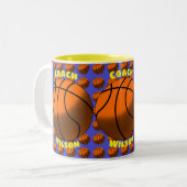 Basketball Mok (Voorkant links)