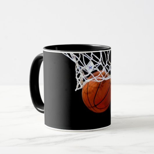 Basketball Mok (Voorkant links)