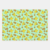 Basketball Motif Enveloppement Papier Elle (Devant)