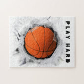 Basketball Motivatie Legpuzzel (Horizontaal)