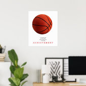 Basketball Motivational Unique Poster Imprimer (Bureau à domicile)