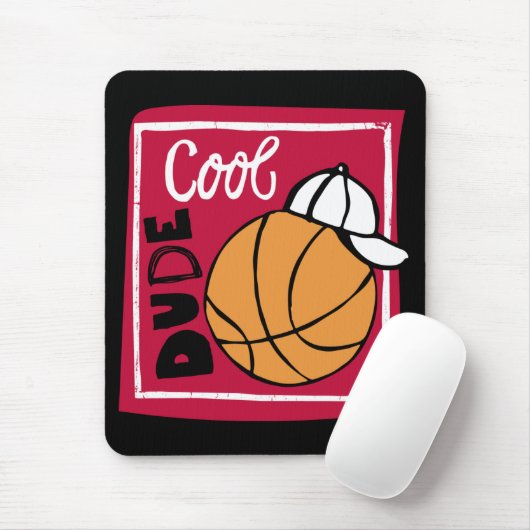 Basketball Mousepad Muismat (Met muis)