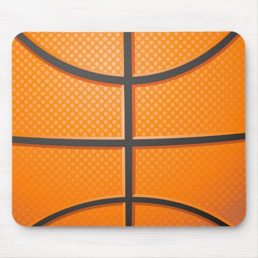 Basketball Mousepad Muismat (Voorkant)