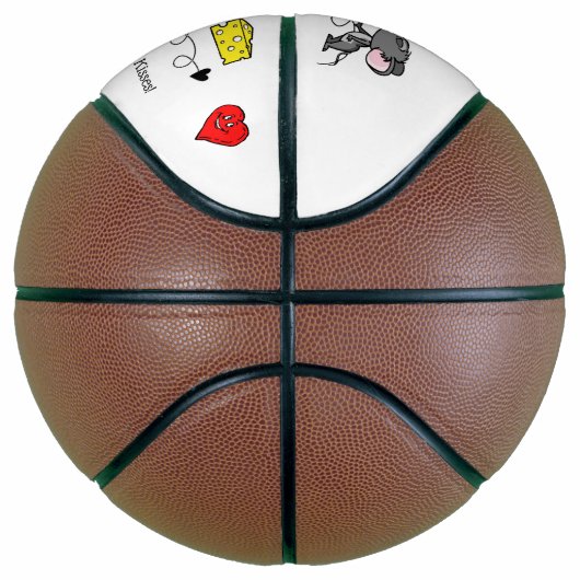 Basketball Mousey Cheesy Kisses Basketbal (Rechts)