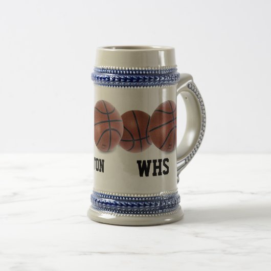 Basketball Mug par SRF (Devant droit)