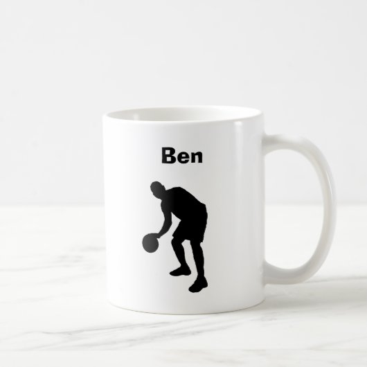"Basketball" Mug personnalisé (Droite)