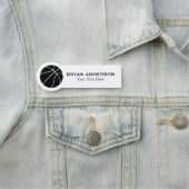 Basketball Name Tag (In situ)