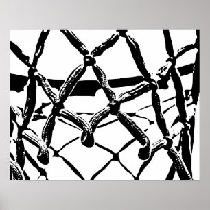 Basketball Net Poster