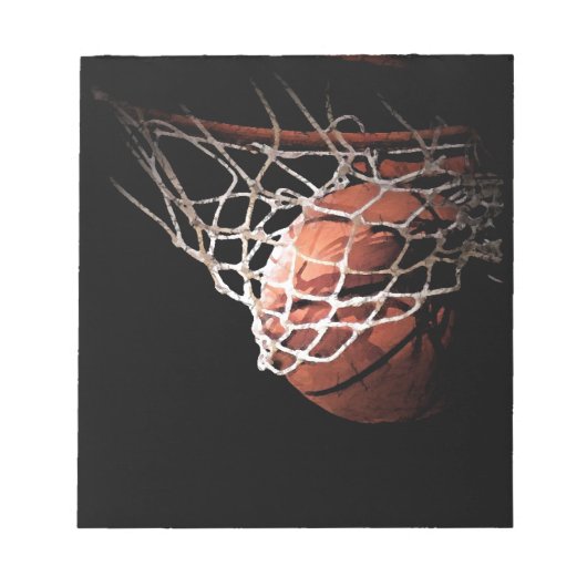 Basketball Notitieblok (Voorkant)