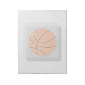 Basketball Notitieblok (Gedraaid)