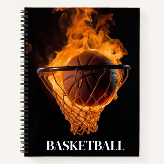 Basketball Notitieboek (Voorkant)