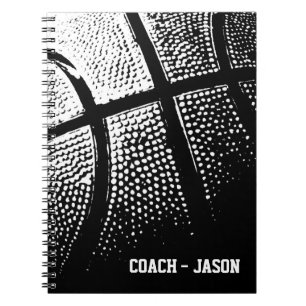Basketball notitieboek tijdschrift Gepersonalise